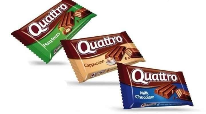 Quattro chocolate 1 box / علبة شكلاطة كواترو